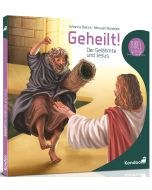 Geheilt! Der Gelähmte und Jesus.