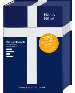 BasisBibel. Die Komfortable. Leinenedition königsblau