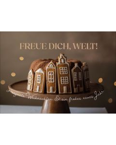 Faltkarte - Freue dich Welt