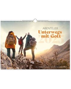 Abenteuer - Unterwegs mit Gott 2025 - Wandkalender