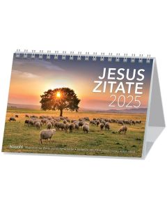 Jesus Zitate 2025 - Aufstellkalender