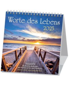 Worte des Lebens 2025 - Postkartenkalender