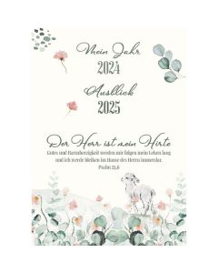 Postkarten: Mein Jahr 2024 - Ausblick 2025, 4 Stk