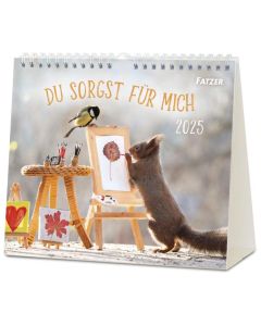 Du sorgst für mich 2025 - Postkartenkalender