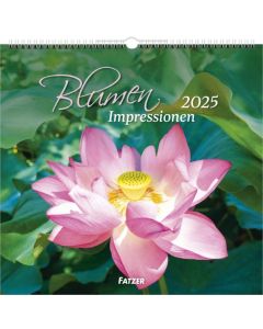 Blumen-Impressionen 2025 - Wandkalender