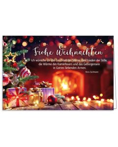 Faltkarte: Frohe Weihnachten