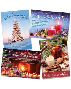 Weihnachts-Postkartenserie 12 Stück