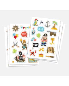 Sticker-Set Pirat