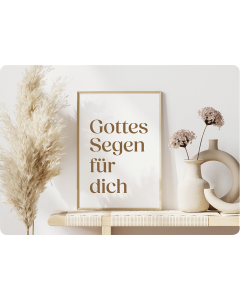 Postkarte 'Gottes Segen für dich'