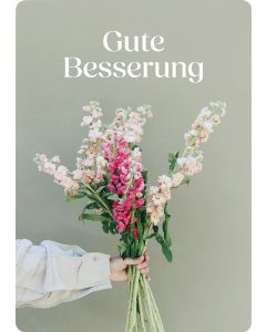 Postkarte 'Gute Besserung'