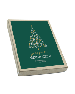 Kartenbox Weihnachten - gesegnete Weihnachtszeit