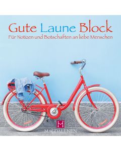 Gute Laune Block 'Fahrrad'