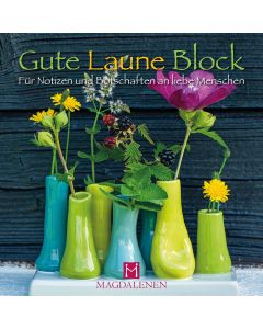 Gute Laune Block 'Bunte Vasen'