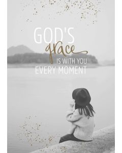 Notizbuch 'God s grace is with you every moment'