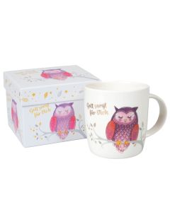 Tasse in Geschenkbox 'Eule'