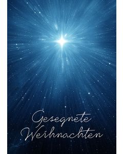 Postkarte 'Gesegnete Weihnachten'