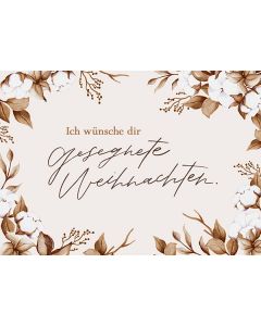 Postkarte 'Ich wünsche dir gesegnete Weihnachten'