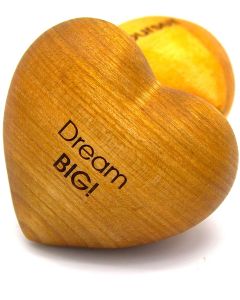 Holzherz 'Dream big!'