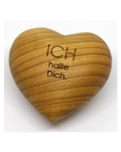 Holzherz 'Ich halte dich'