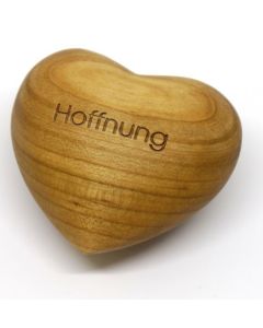 Holzherz 'Hoffnung'