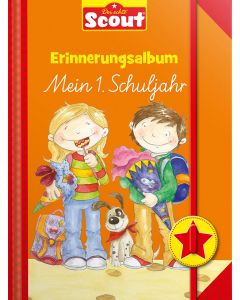 Erinnerungsalbum Mein 1. Schuljahr /rot