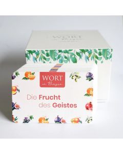 Frucht des Geistes - 48 Karten mit Box