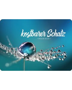 Postkarte 'kostbarer Schatz' 1EX