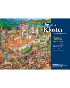 Puzzle 'Das alte Kloster' 1200 Teile