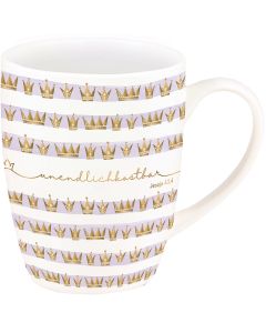 Tasse 'unendlich kostbar' Gold-Edition