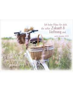 Faltkarte 'Alles Gute zum Geburtstag'