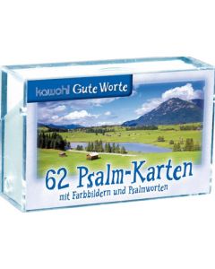 62 Psalm-Karten (Karten-Box)