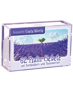 62 Psalm-Gebete (Karten-Box)