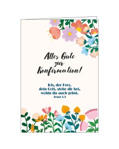 Faltkarte 'Alles Gute zur Konfirmation!'