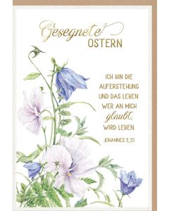 Faltkarte 'Gesegnete Ostern'