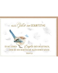 Faltkarte 'Alles Gute zum Geburtstag'