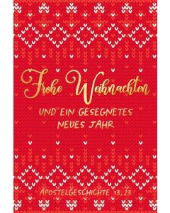 Faltkarte Weihnachten