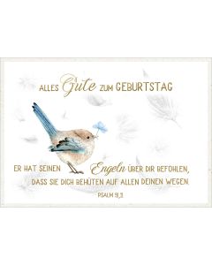 Postkarte 'Alles Gute zum Geburtstag' 12 Ex.