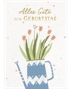 Postkarte 'Alles Gute zum Geburtstag' 12 Ex.