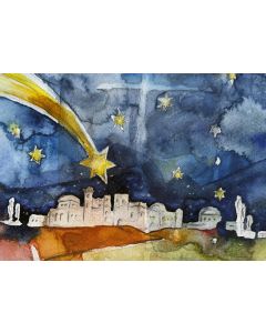 Postkarte 'Bethlehem'       12x                             Simone Riedel