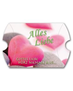 Geschenkbox 'Alles Liebe'/leer