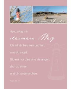 Psalm-Card 'Deinen Weg'