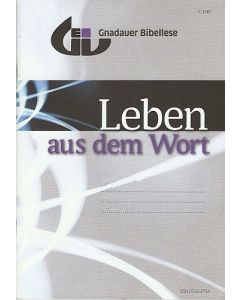 Leben aus dem Wort Nr. 1/2025 (Jan-März)