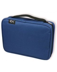 Bibeltasche XL Blau - Nylon